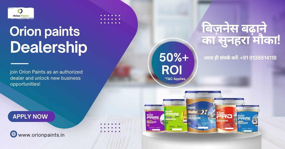 Orion Paints: Setting New Benchmarks in the Paint Industry