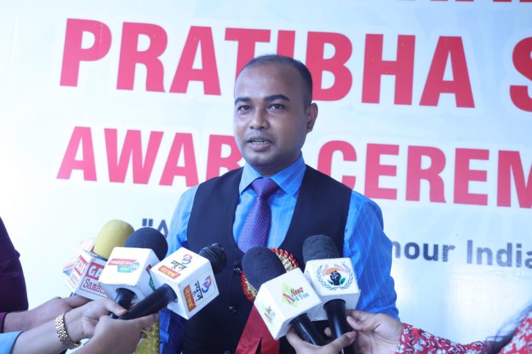 Poet Sudip Chandra Halder Conferred with “Bharat Pratibha Samman – 2025”