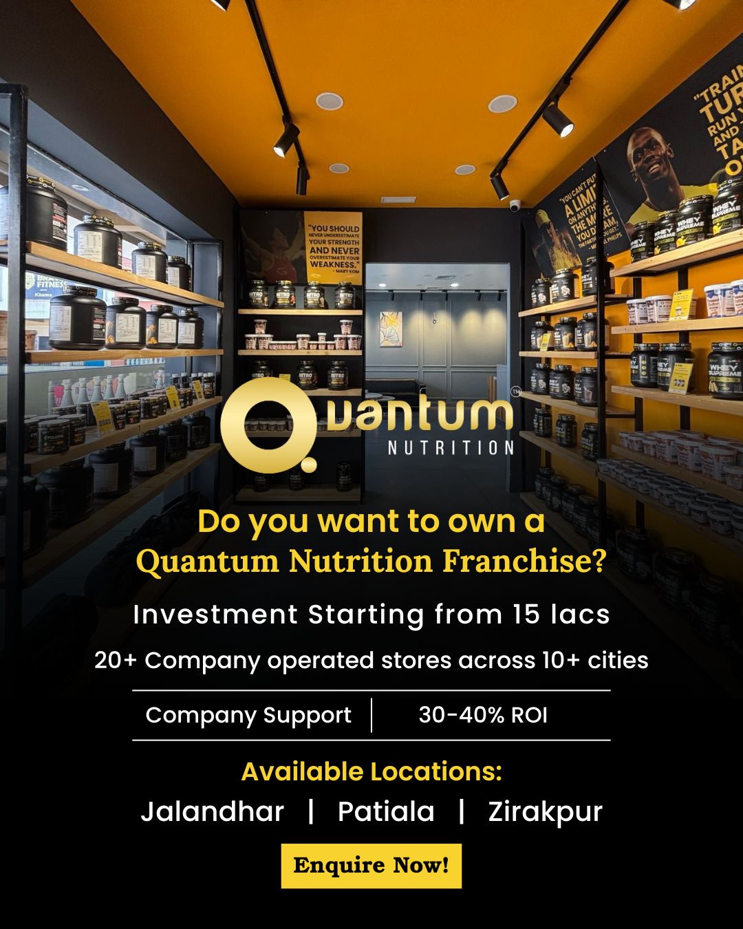Quantum Nutrition: Pioneering India’s Supplement Franchise Revolution