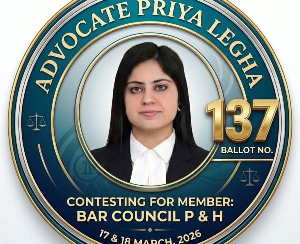 Advocate Priya Legha Bar Council Election Ballot No 137