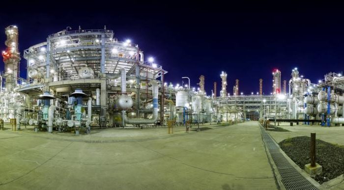 Chemical plant in India