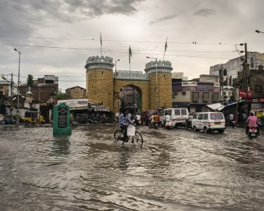 Hyderabad after heavy rain (representative image)
