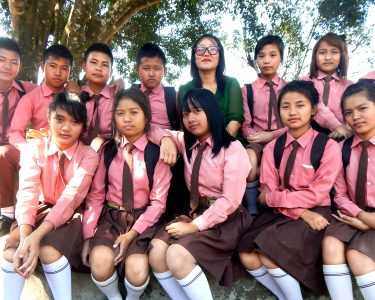 Indian school students (representative)