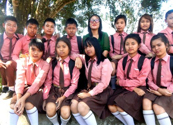 Indian school students (representative)