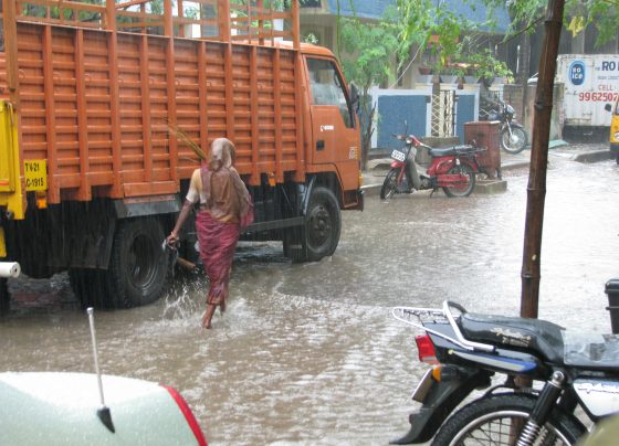 Monsoon flooding in India