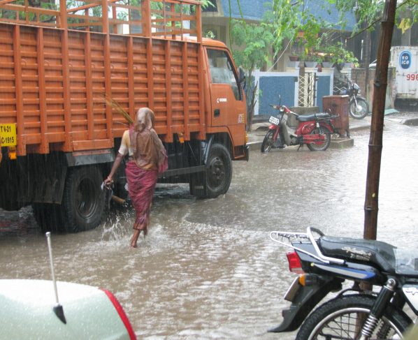 Monsoon flooding in India