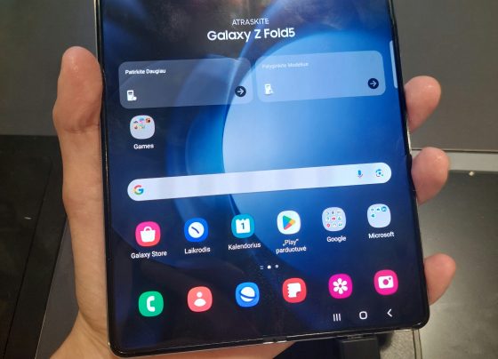 Samsung Galaxy Z Fold (representative)