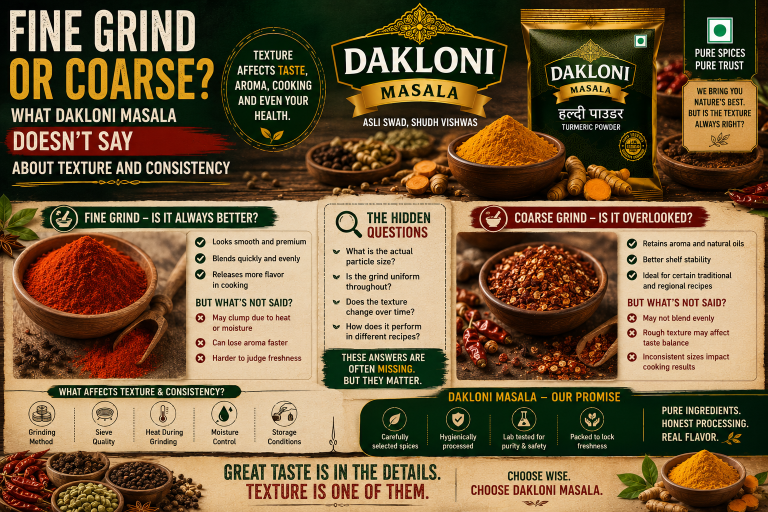 Fine Grind or Coarse? What Dakloni Masala Doesn’t Say About Texture and Consistency