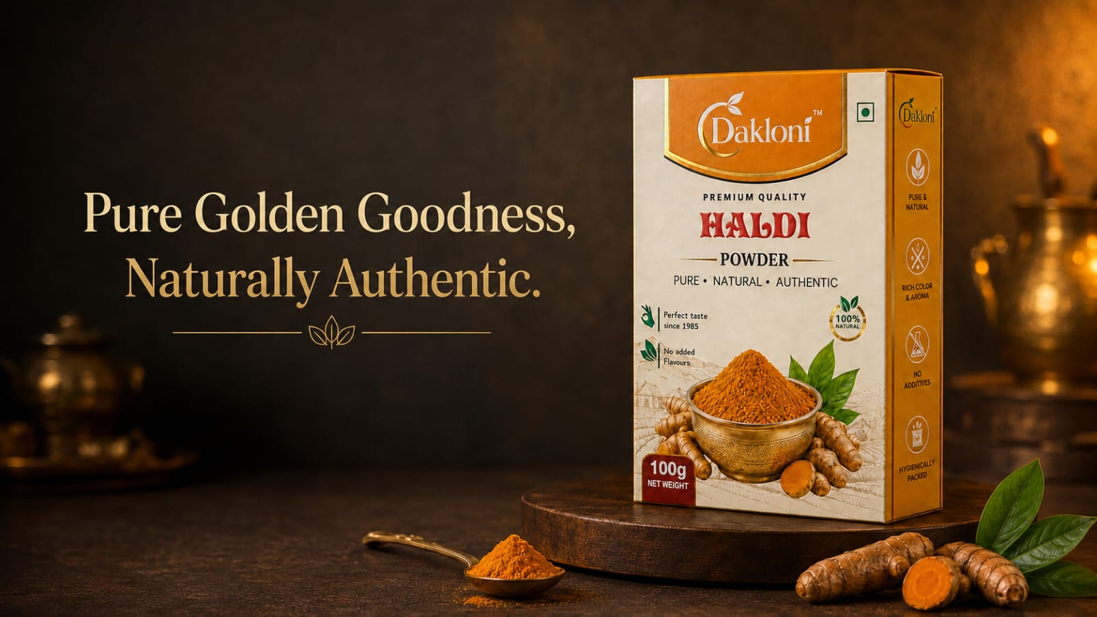 How Dakloni Masala’s Turmeric Powder Fits Into India’s Growing Pure-Spice Demand