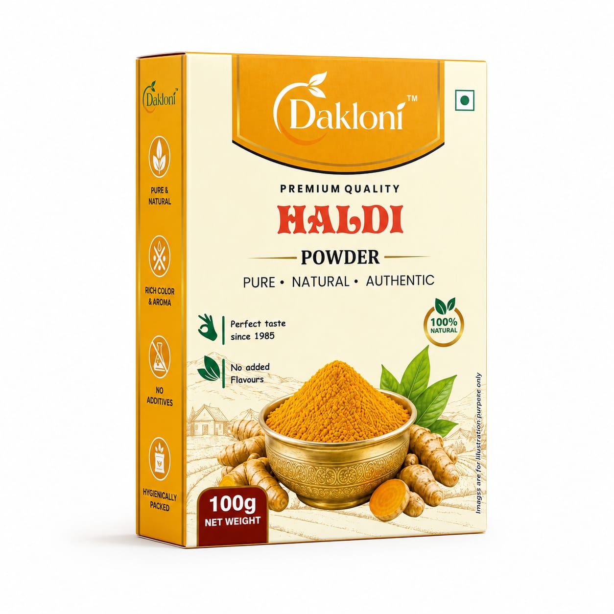 Dakloni’s Turmeric Powder: A Four-Decade-Old Organic Spice Tradition, Still Ground Fresh Today