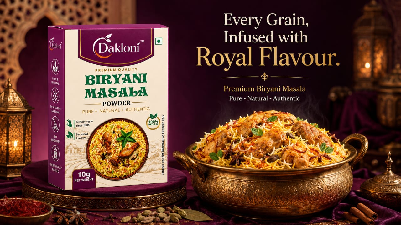 Biryani in a Box: Dakloni Masala Enters India’s Most Competitive Spice Category