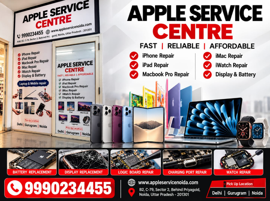 Apple Service Centre in Sector 2 Emerges as a Reliable Repair Destination for Noida Residents