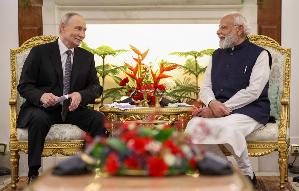 Modi presents Putin with Russian Thirukkural during Delhi visit