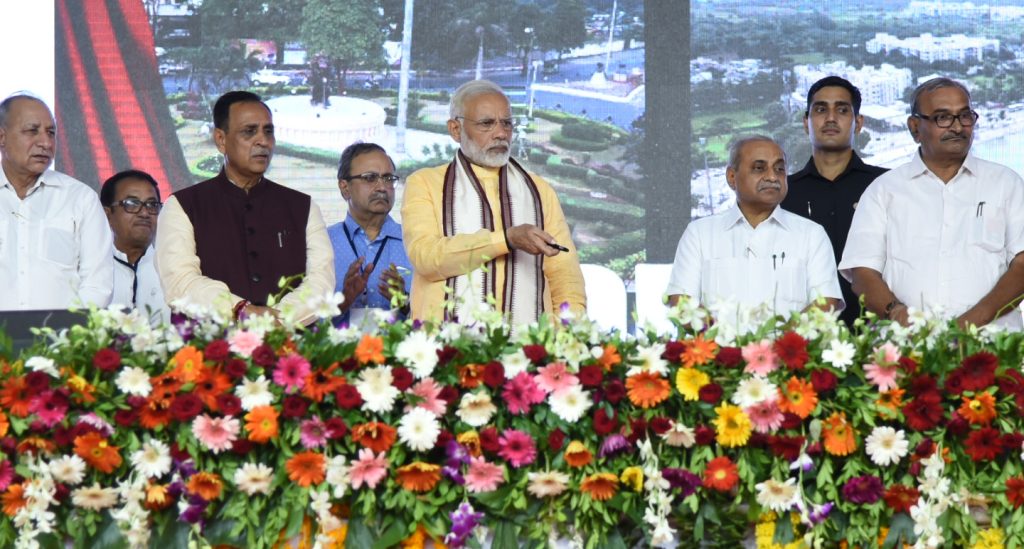 Modi dedicates freight corridor stretch, Vadodara projects worth Rs 35,000 crore