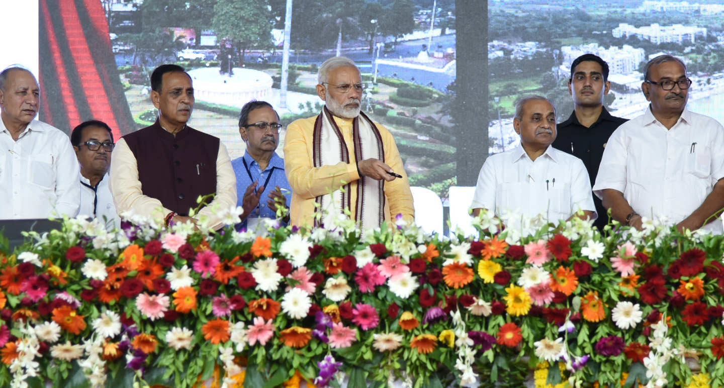 Modi dedicates freight corridor stretch, Vadodara projects worth Rs 35,000 crore