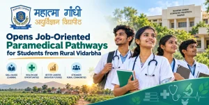 Mahatma Gandhi Ayurvigyan Vidyapeeth, Nagpur Opens Job-Oriented Paramedical Pathways for Students from Rural Vidarbha