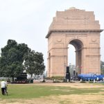 Who attended PM Modi’s 25-year event? NDA leaders at the Indira Gandhi Stadium